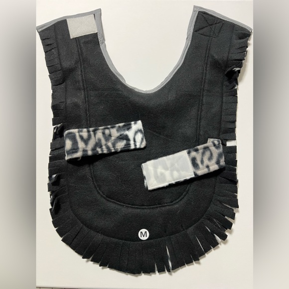 Designer Handmade Fleece Jacket with Collar. - Picture 7 of 9